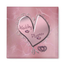 Rose Wedding Planner magnet magnets