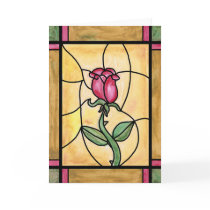 Rose Window Greeting Card