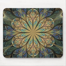 Rose Window Mouse Pad
