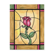 Rose Window Postcard