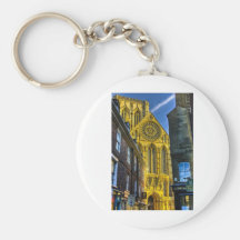 Rose Window  York Minster Key Chain
