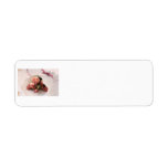 rose with linens small label