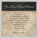 Rose Zebra Black & White Elegant Wedding Invitatio invitations