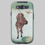 Rose Zebra Monogram Grunge  Case casemate cases