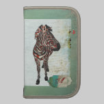 Rose Zebra Monogram Grunge Planner/  Rickshaw planners