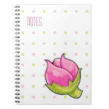 Rosebud Joy dots Notebook
