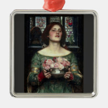 Rosebuds by John William Waterhouse Ornaments