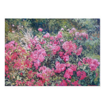Rosebush Business Card Calendar