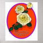 rosebutt oval ill V poster posters