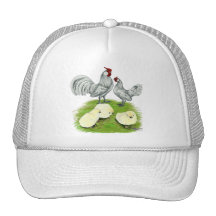 Rosecomb Bantams and Chicks Hat