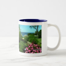 Roseraie de prune de plage tasse à café