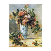 Roses and Jasmine Fine Art Bouquet Postcard