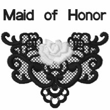 Roses and Lace -  Maid of Honour