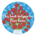 Roses Book label