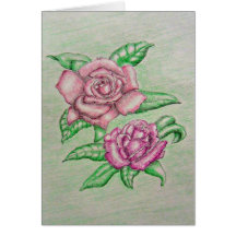 roses card