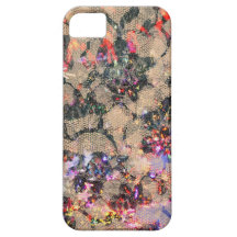 Roses de dentelle de Goth Coques iPhone 5 Case-Mate