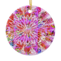 Roses Fairy, Angel and Patterns Christmas Tree Ornament