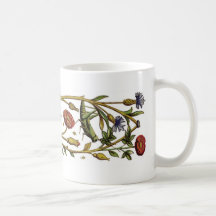 Roses florentins mug à café
