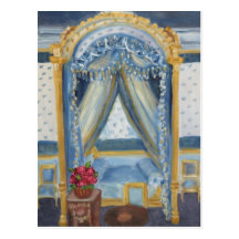 Roses for Josephine: Fontainebleau Chateau Post Card