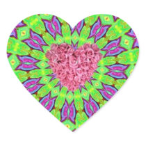 Roses Heart Heart Sticker