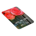 Roses in a Jar  Wedding Save The Date Rectangular Magnet