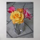 Roses IN Vase Print