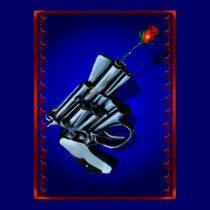 Roses n Guns Poster posters