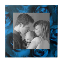 Roses/Photo Ceramic Tile