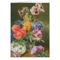 Roses, Poppy and Pelargonia cards
