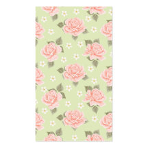 Roses roses mous cartes de visite professionnelles
