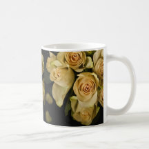 Roses Still LIfe with petals Mugs