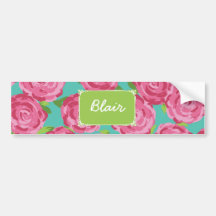 Roses Tumbler Wrapper Bumper Stickers