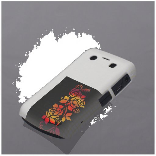 Roses vintages coque blackberry bold