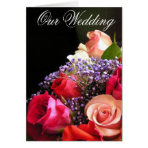 Roses Wedding Invitation Greeting Cards