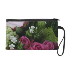 Roses Wristlet Clutch