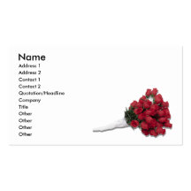 RosesInPapertowel072310, Name, Address 1, Addre... Business Card Template