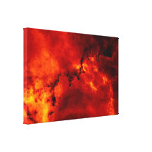 Rosette Nebula Photo Gallery Wrap Canvas