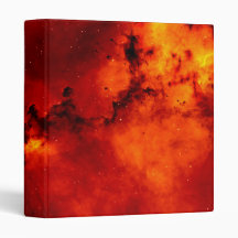 Rosette Nebula Photo Vinyl Binder