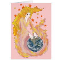 Rosey Dawn Greeting Card