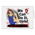 Rosie Anime WCDI AIDS Greeting Cards