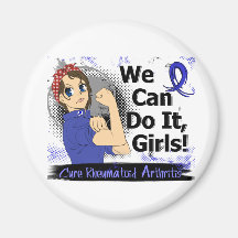Rosie Anime WCDI Rheumatoid Arthritis Fridge Magnet