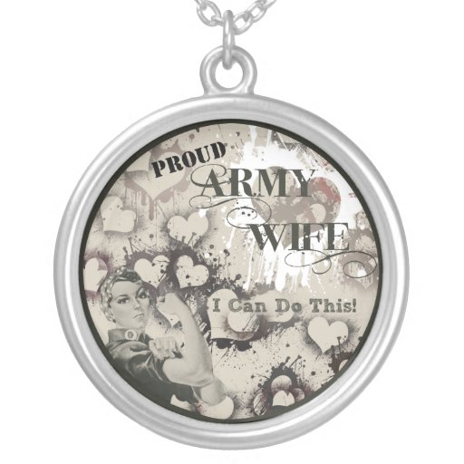 Rosie Army Wife Necklace