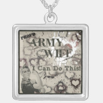 Rosie Army Wife Necklace (Square) necklaces