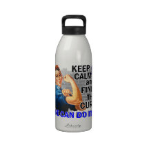 Rosie gardent Huntington's.png calme Bouteilles D'eau Réutilisables