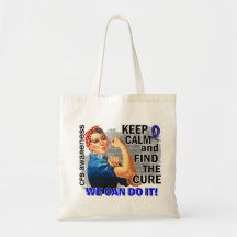 Rosie Keep Calm CFS.png Tote Bag