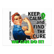 Rosie Keep Calm NH Lymphoma.png Post Cards