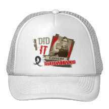 Rosie Sepia I Did It Skin Cancer Mesh Hat