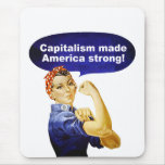 Rosie the Riveter-Capitalism mousepad