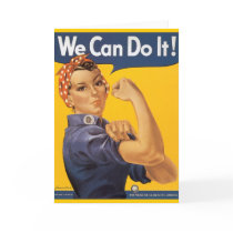 Rosie the Riveter Greeting Cards