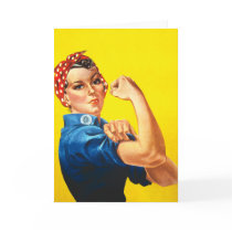 Rosie the Riveter Card